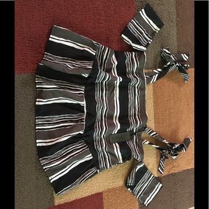 Buffalo women’s strappy peplum top